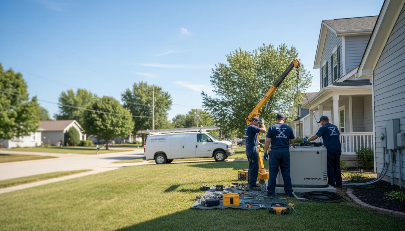 Generator Installation in Lindsborg, KS near me